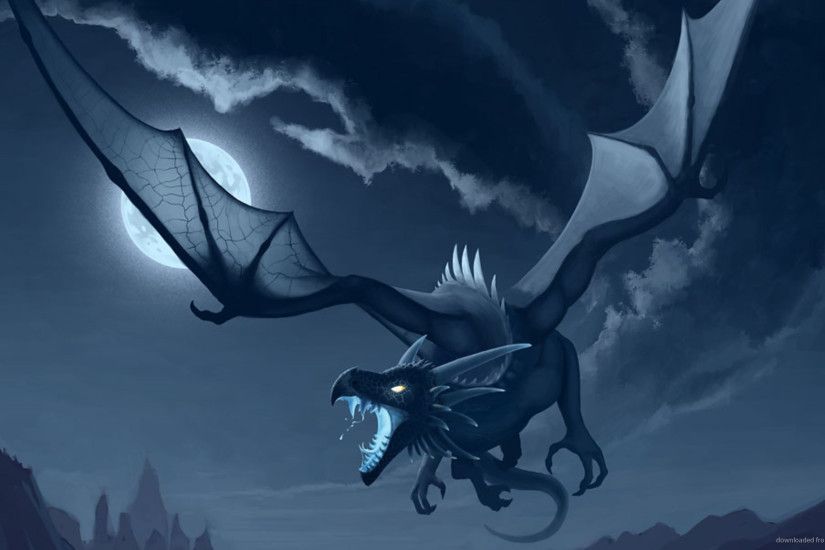 Fantasy Dragon Art Desktop Wallpaper picture