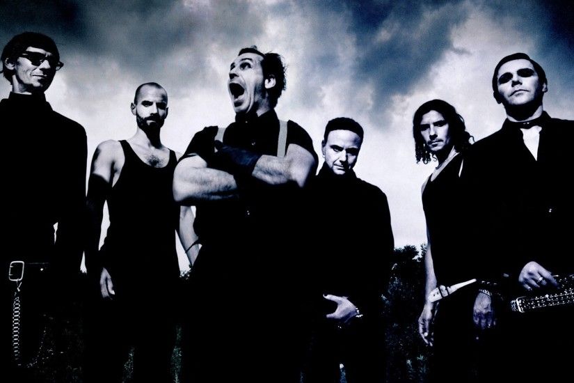 Preview wallpaper rammstein, scream, sky, clouds, image 1920x1080