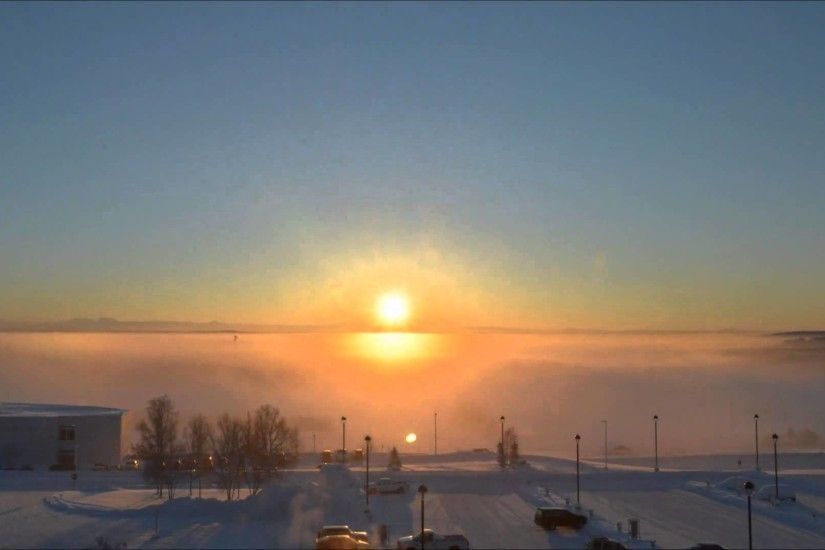 December 21, 2012 Winter Solstice in Fairbanks, Alaska. Timelapse (HD) -  YouTube