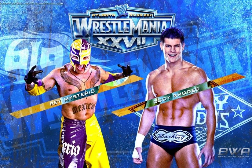 Rey Mysterio Vs Cody Rhodes Wrestlemania 27