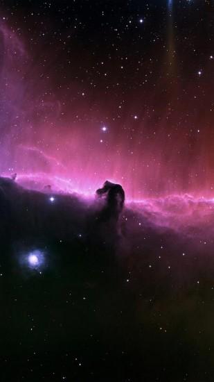 Wallpaper Htc One M9 Space Orion Nebula Horse 1.