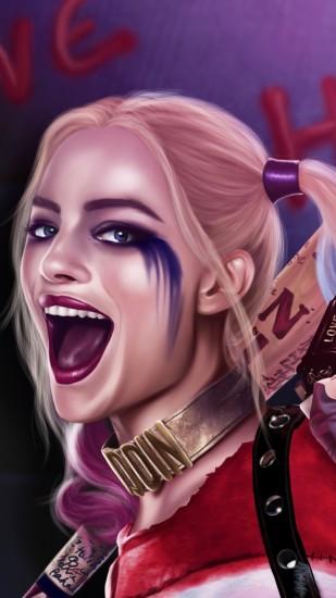 Movie Suicide Squad Harley Quinn Margot Robbie Artistic. Wallpaper 636115