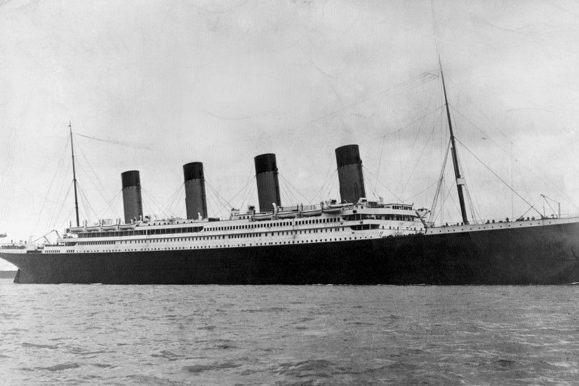 the titanic, 1912