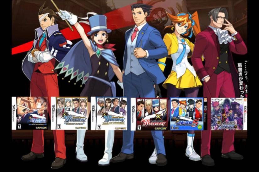 Ace Attorney Music Compilation: Courtroom Lounge [Version 1] 2013 - YouTube