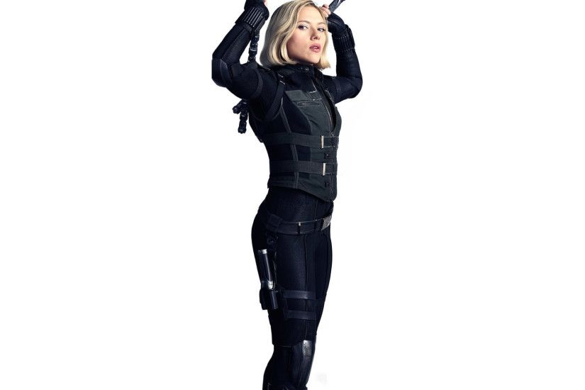 Black Widow Scarlett Johansson Avengers Infinity War 2018 Fantasy Action  Movie Marvel Comics