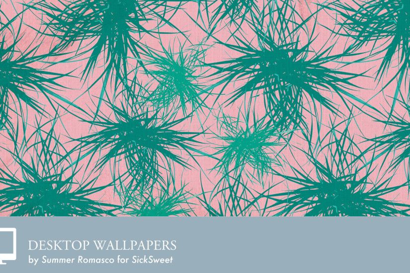 Pink - Free Desktop & iPhone Wallpaper Set - Dragon Plant Design