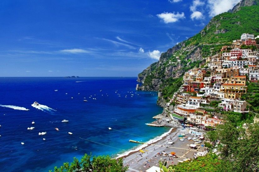 Beautiful Capri Italy Wallpaper HD For Desktop Free Download