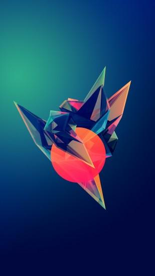 low poly wallpaper 1440x2560 for htc