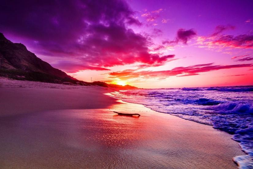 Colorful Beach Sunsets