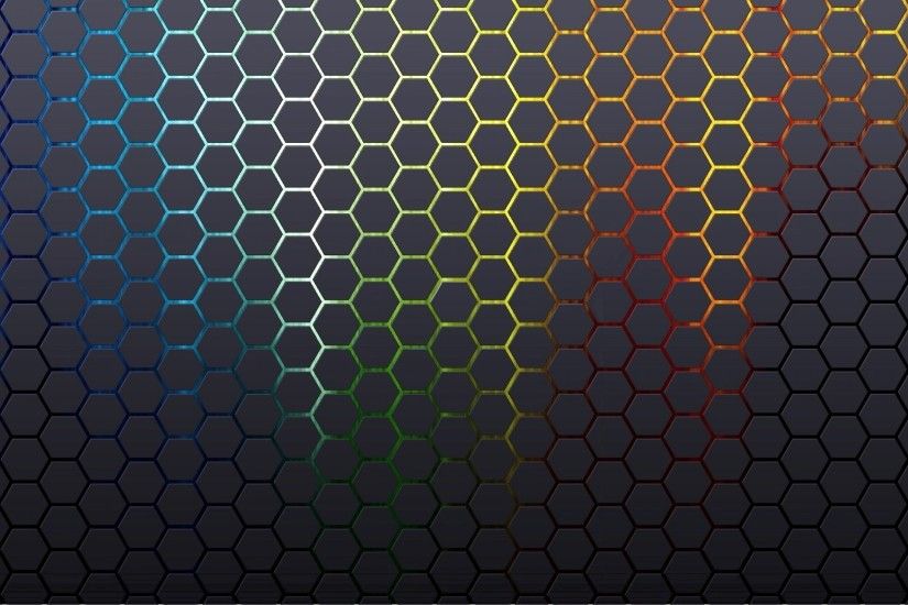 hexagons wallpapers hd