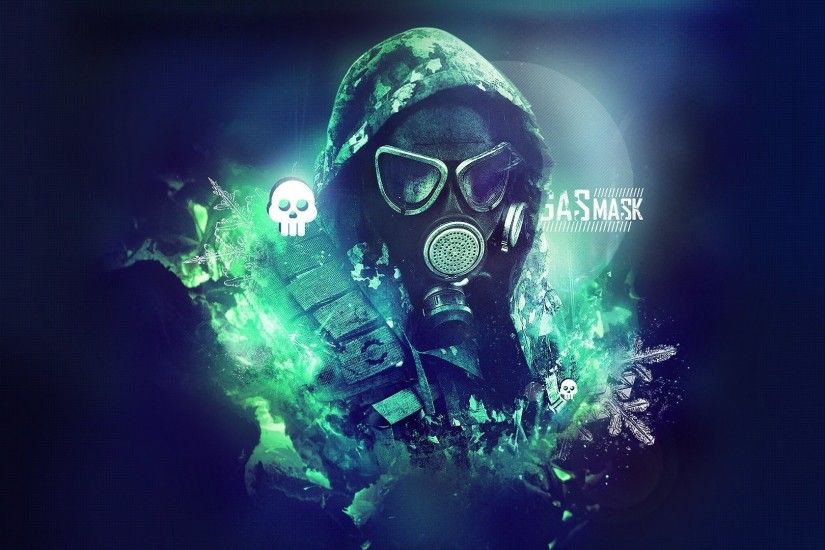 1920x1080 Post Apocalyptic Girl Soldiers In Gas Masks X Wallpaper