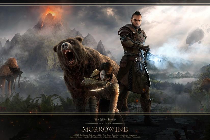 Download the New ESO: Morrowind Hero Art Wallpaper