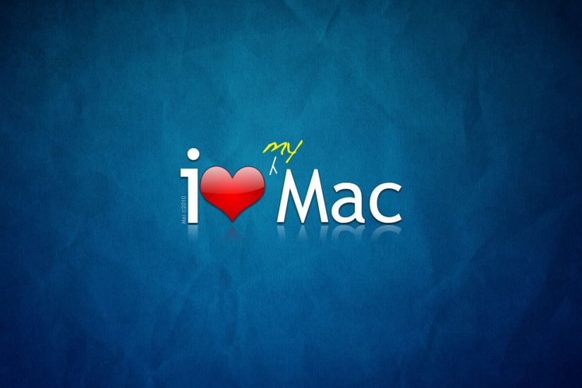 Download: i Love my Mac HD Wallpaper
