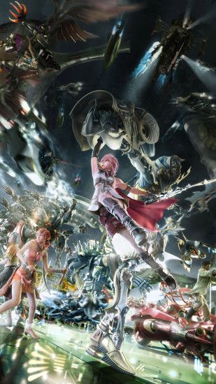 Lightning and Caius Final Fantasy XIII [ wallpaper Game