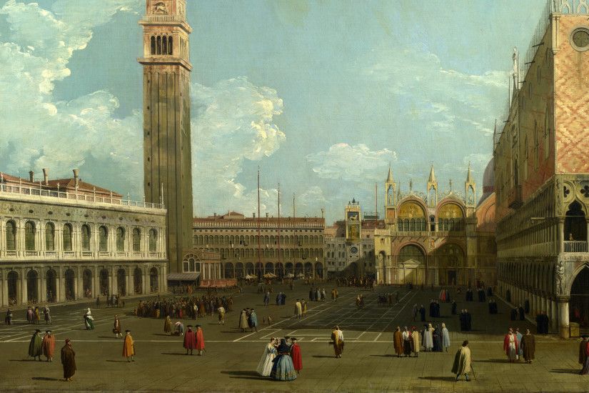 Full title: Venice: The Piazzetta from the Molo Artist: Studio of Canaletto  Date