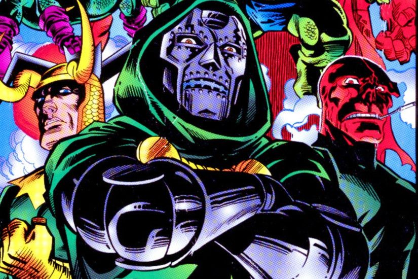 Comics - Bring on the Bad Guys: Origins of Marvel Villains Doctor Doom  Wallpaper