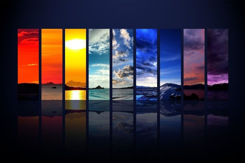 Rainbow Colors Wallpaper - Wallpapers Wallpaper (28468985) - Fanpop