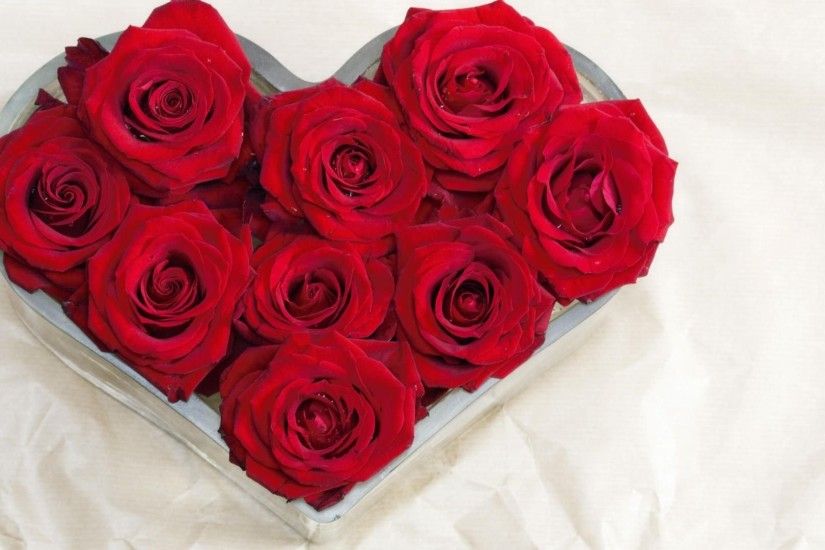 Heart Shaped Roses Â· heart roses
