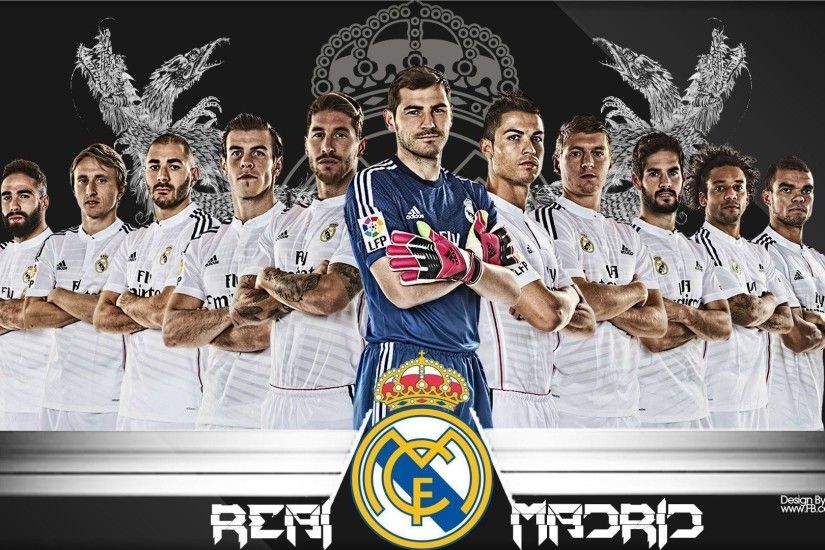 Real Madrid Wallpaper Full Team Real Madrid Logo Wallpaper 2015 5 .