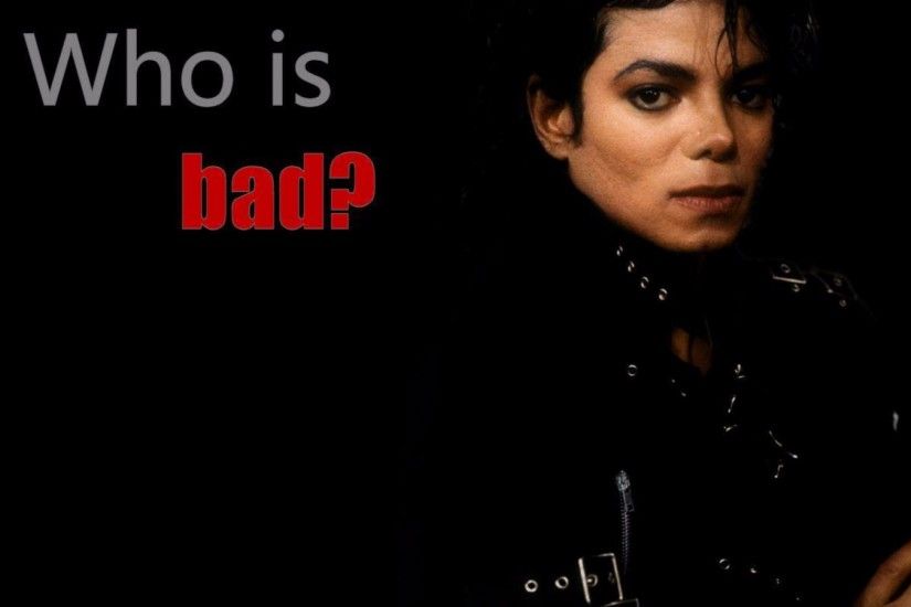 Bad Michael Jackson 4K Wallpaper