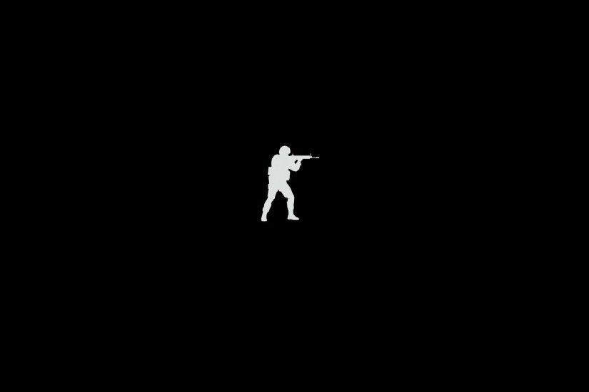 minimalism, Video Games, Counter Strike: Global Offensive, Black Wallpapers  HD / Desktop and Mobile Backgrounds