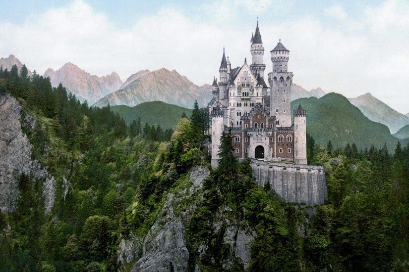 Man Made Neuschwanstein Castle Castle Wallpaper