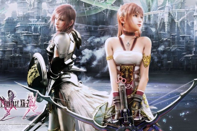 Video Game - Final Fantasy XIII-2 Lightning (Final Fantasy) Serah Farron  Wallpaper