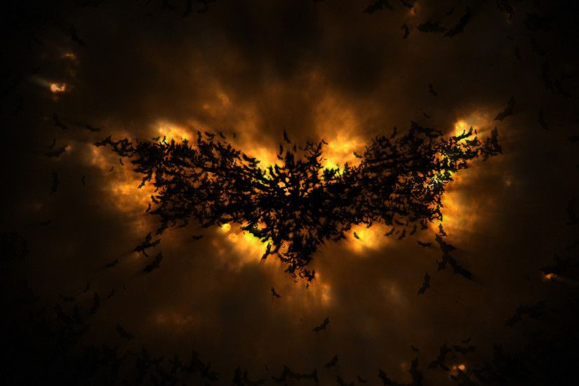 The Dark Knight Rises Batman Movie Abstract Logo Wallpaper