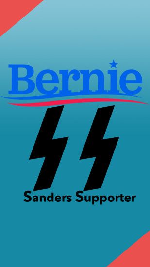 Sanders Supporter iPhone Wallpaper