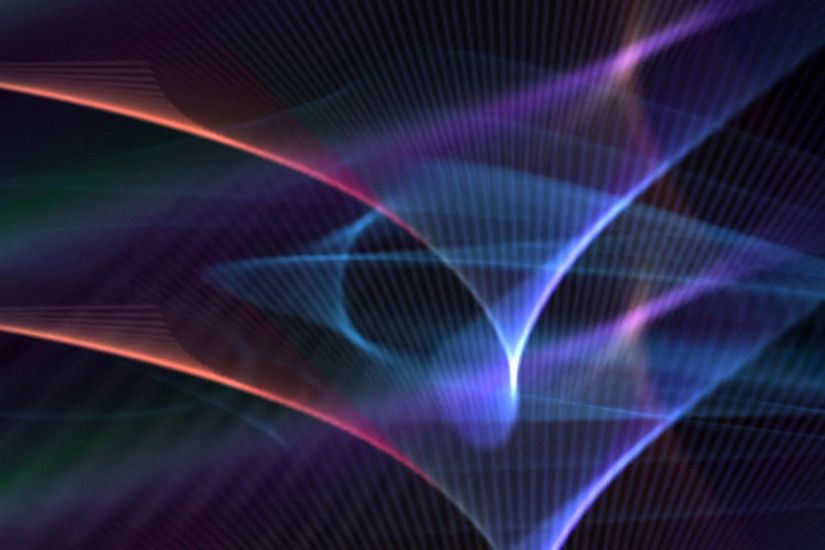 Subscription Library Blue Purple Abstract Waves Background Animation