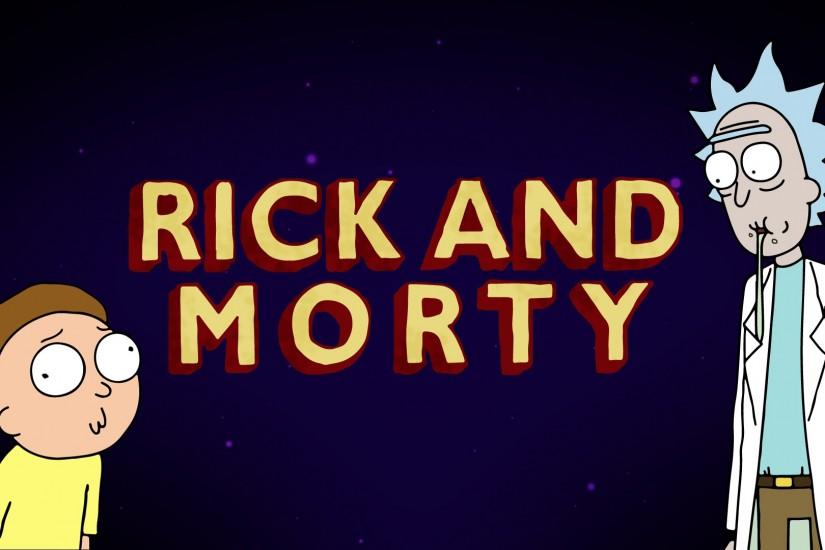 free rick and morty background 1920x1080