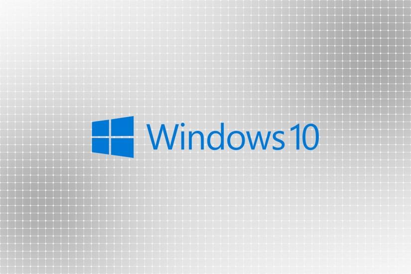 Windows 10 blue text logo on a light grid wallpaper 3840x2160 jpg