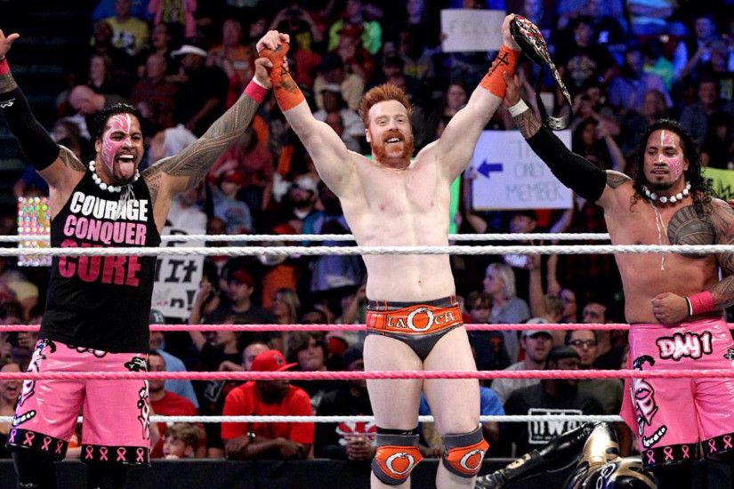 WWE United States Champion Sheamus & The Usos vs The Miz & Tag Team  Champions Goldust