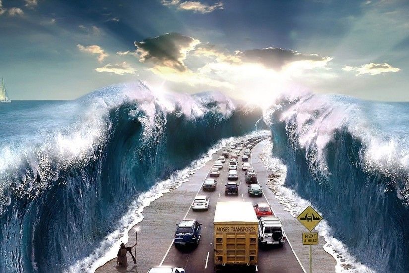 Tsunami Wallpaper