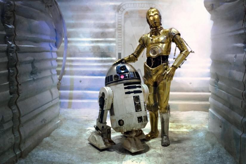 R2-D2 & C-3PO Best Friends - 1920x1200 - Full HD 16/