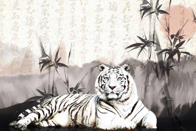 Oriental White Tiger