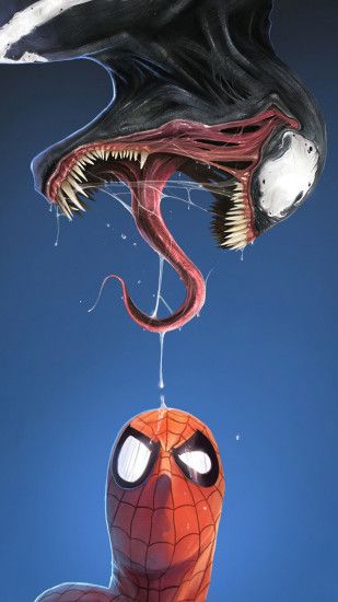 Spider-Man and Venom Mobile Wallpaper 8318
