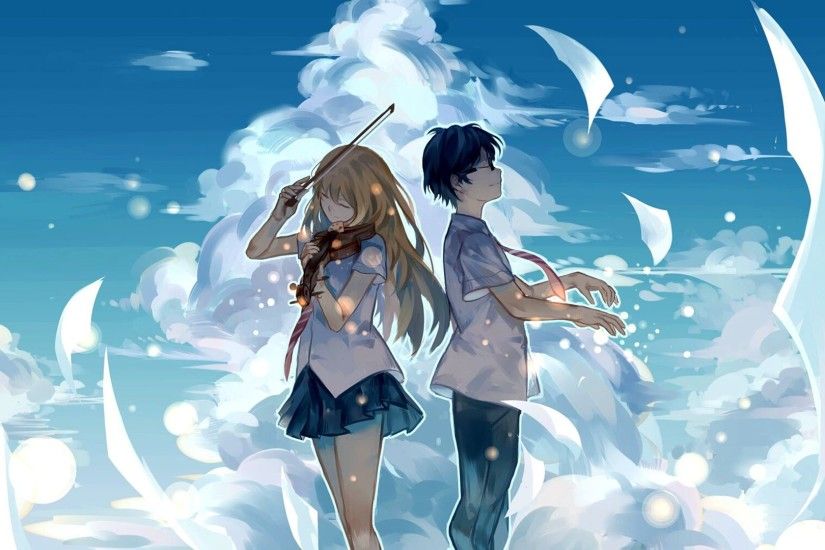 Anime couples hd wallpaper