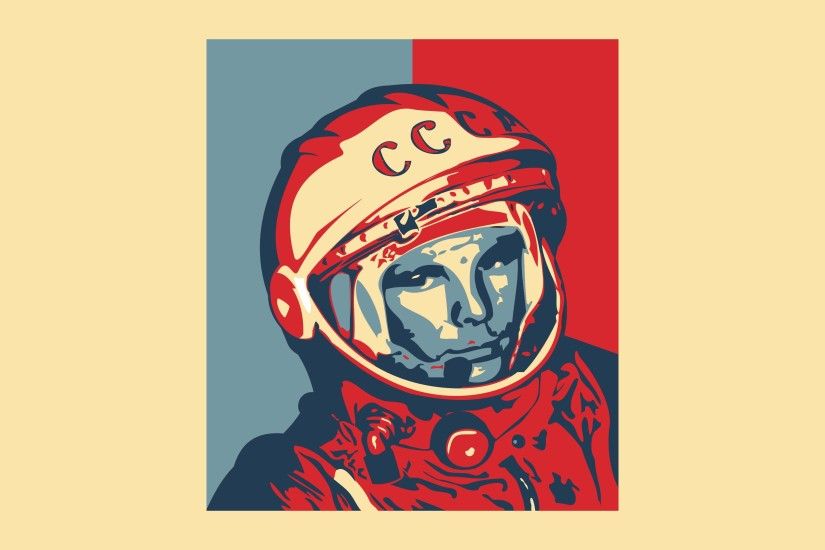 People 3840x2160 Yuri Gagarin USSR astronaut