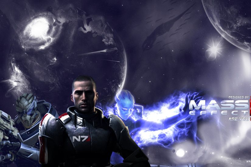 ... Mass Effect 3 Desktop Background by Xxplosions