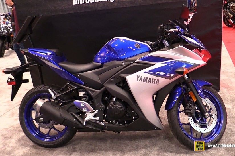 2015 Yamaha YZF-R3 - Walkaround - 2014 New York Motorcycle Show - YouTube