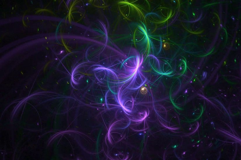 Abstract Purple Green Background
