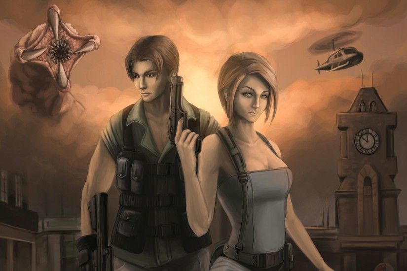 Images Resident Evil 3 jill valentine Carlos Oliveira Girls Games