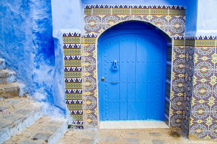 Wallpaper Pack - Blue City / Morocco (Rare)