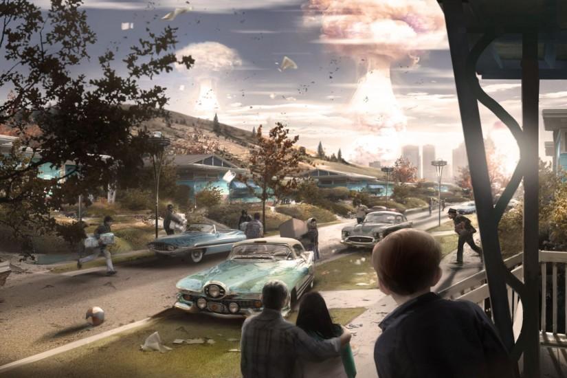 free fallout 4 concept art wallpaper 2700x1442 for pc