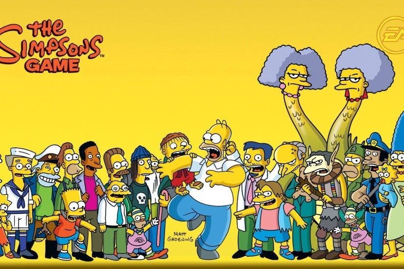 <b>Wallpaper</b> Of The <b>Simpsons</