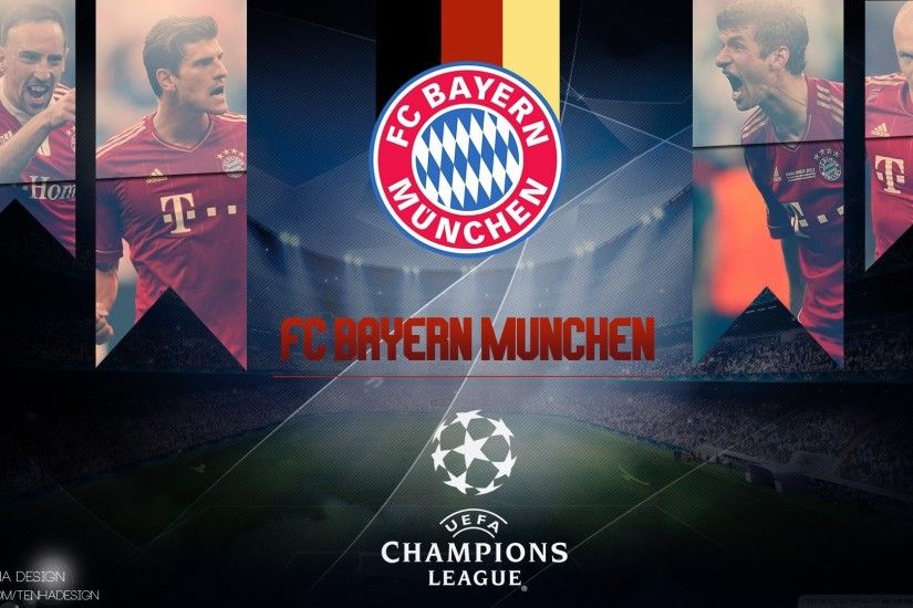 Sports soccer Champions League football teams Bayern Uefa Champions League  bayern munich Bundesliga Bayern Munchen football players wallpaper |  1920x1080 ...