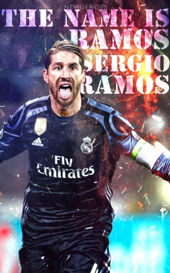 Sergio Ramos Mobile Wallpaper