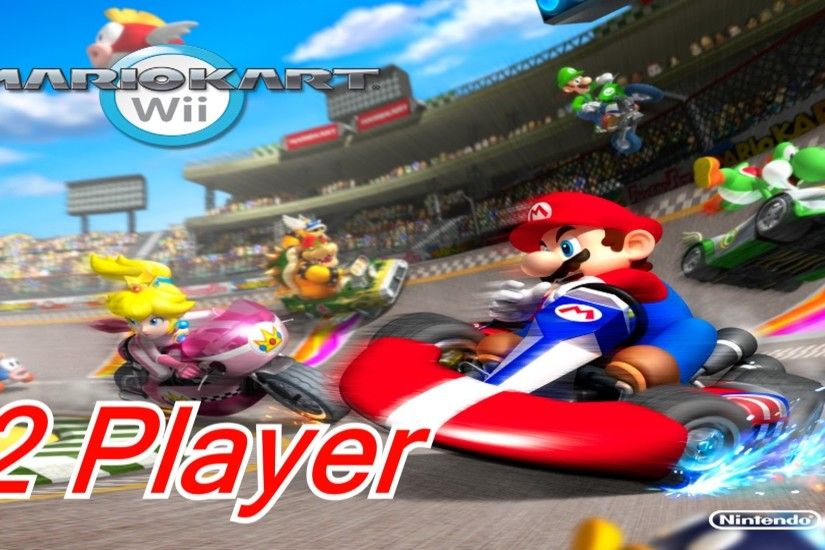 Wii playthrough - Mario Kart Wii: 2 Player (Normal difficulty - 100cc) all  32 courses - YouTube