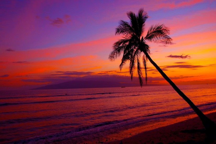 Hawaii Sunset Wallpaper Desktop ...